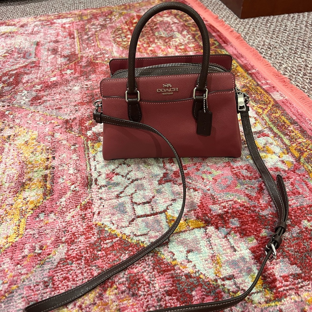 Coach mini Darcie carryall satchel crossbody